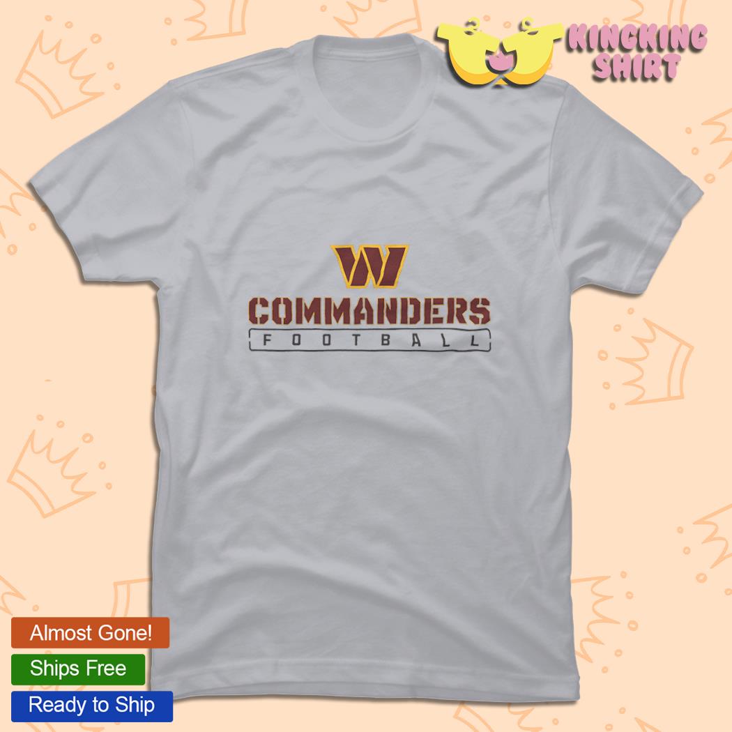 Washington Commanders football combine training letter W logo shirt, hoodie,  sweater and v-neck t-shirt